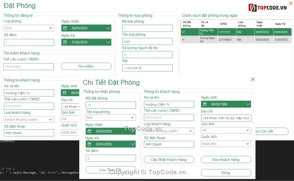 Quan ly khach san c#,Phan Mem Quan Ly Khach San C#,QLSK C# Full CSDL,Phan mem quan ly khach san khoa luan TN C#,PhanMemQuanLyKhachSanC#,Phần mềm quản lý khách sạn Khóa Luận TN C#